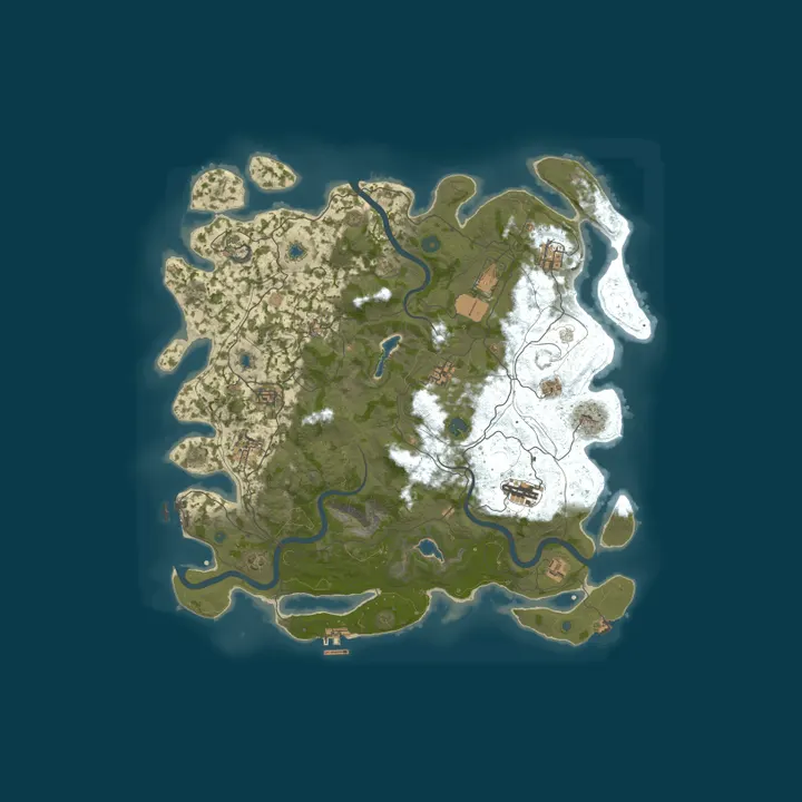 Map of thdman servers