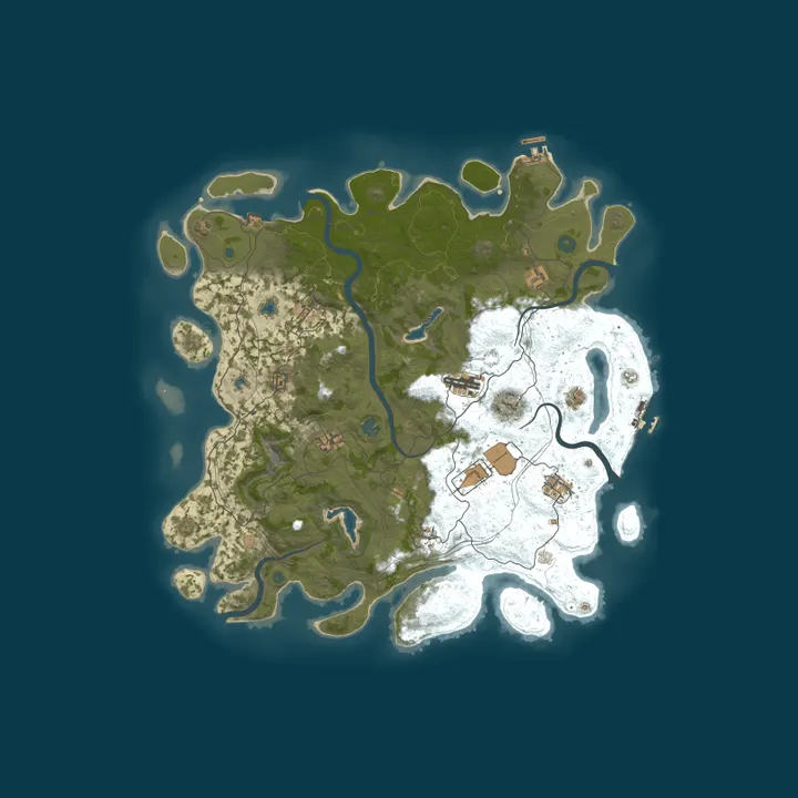Map of AU RUST friendly monthly test generator in-store