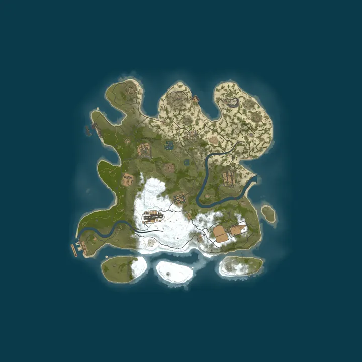 Map of RustedWorld AU LAST DAY OF WIPE EVENT|Spawn AK Kit|1000000x|PVP