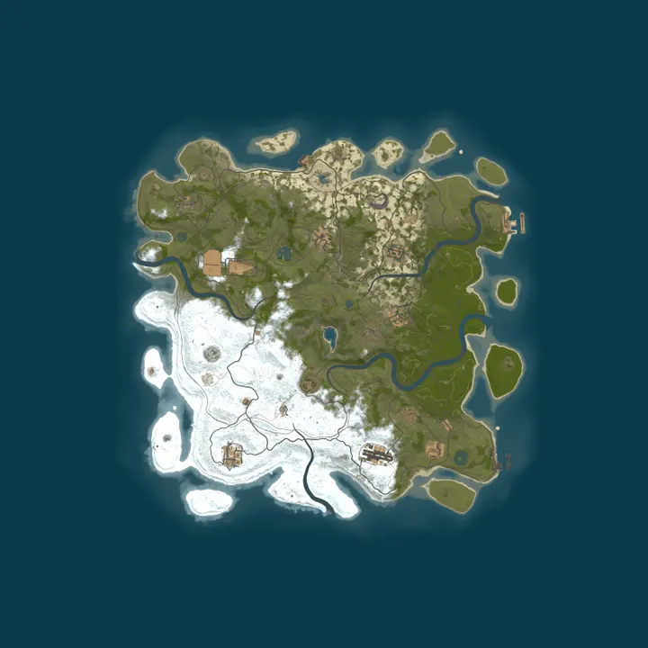 Map of Chicago Rust