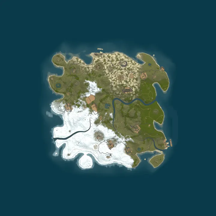 Map of Bloodline Rust test
