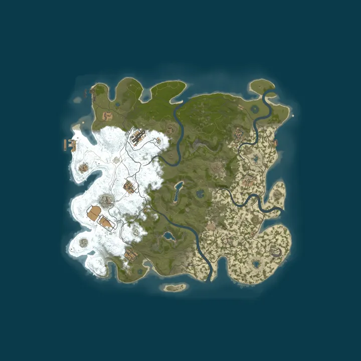 Map of RustCraft Dungeon | Private MVP