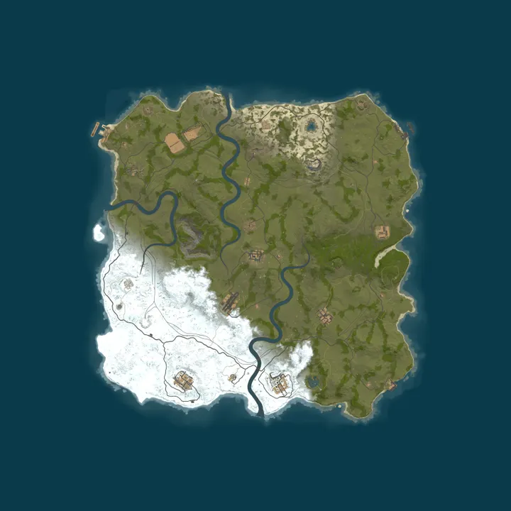 Map of LOS EXILIADOS | PVE - X2 [LATAM]