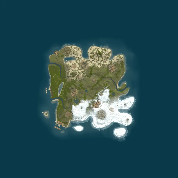 Map of UCloud Game Zone Rust Server