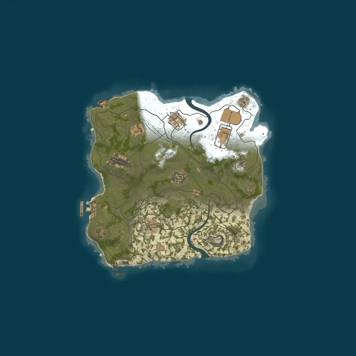 Map of [NA] URBAN NOOBS X2 | VANILLA LOOT | SOLO/DUO | JUST WIPED