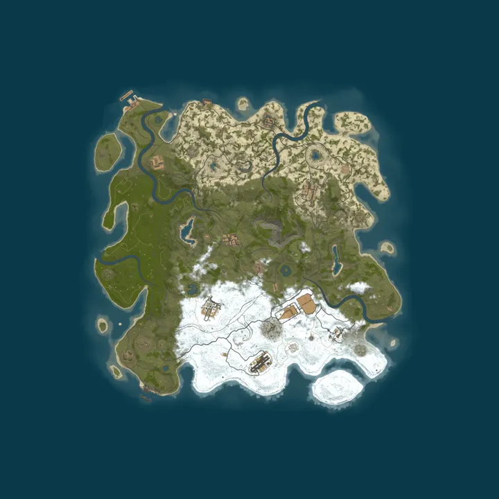 Map of [TR/EU] BEYOND RUST 3X Solo | Duo | Trio | Wipe 24.10