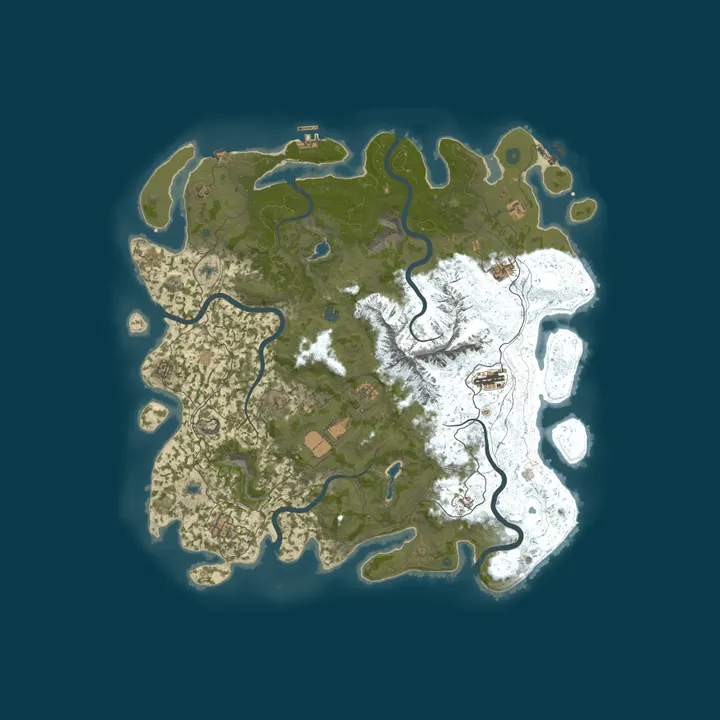 Map of 【流星】硬核PVE