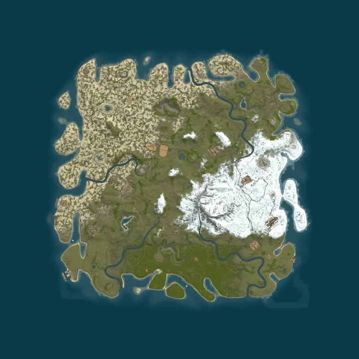 Map of DBZ World
