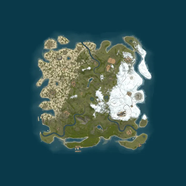 Map of Servo Meat Pie