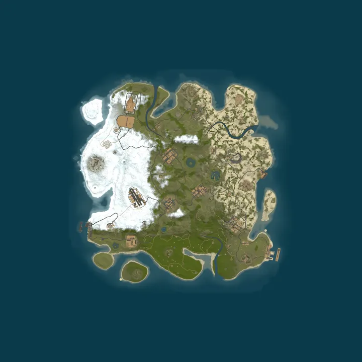 Map of Rusterz.com | Vanilla+ Blueprint Mensual | MAPWIPE 8.10