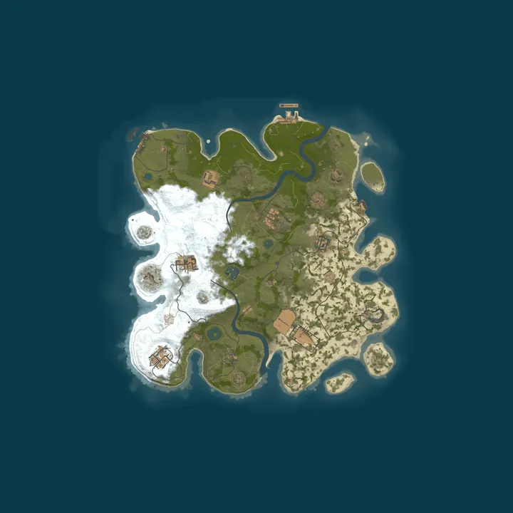 Map of Shattered Coast Monthly [Solo/Duo/Trio]