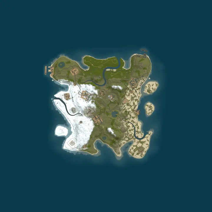 Map of Piera's Neukserver