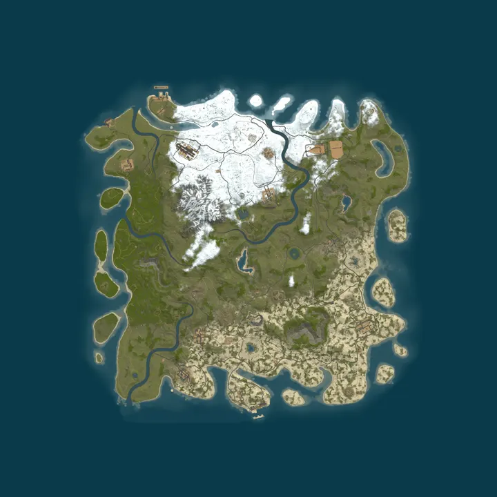 Map of DFAM Rust Dev