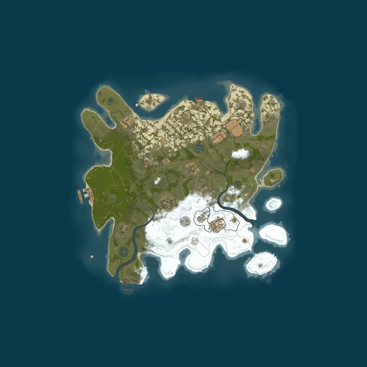 Map of [EU] Rust-France - SOLO/DUO | FULLWIPED 13/10 13.10