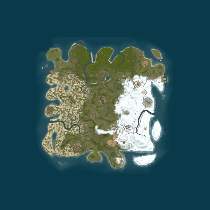 Map of AUS PVE Zombieland