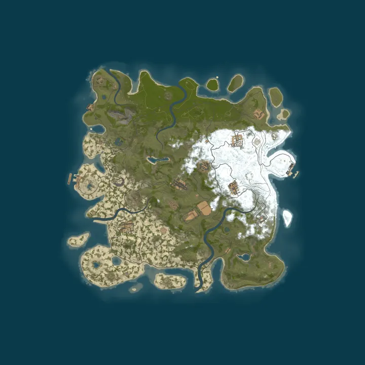 Map of BTARust.net|EU|3x Monthly|50% Upkeep|QoL/Loot+|No Team Limit