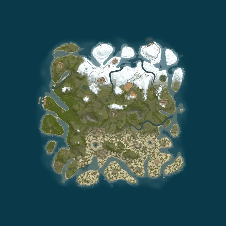 Map of [US West] Rusty Hook 1X | Offline Protection | Vanilla+