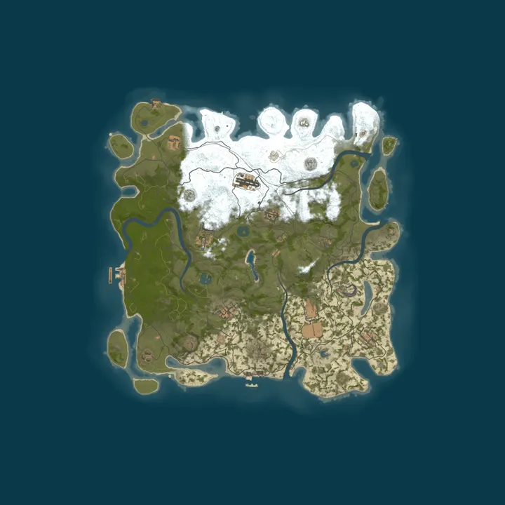 Map of [NA] Territory War | Kill the Boss to Become the Boss