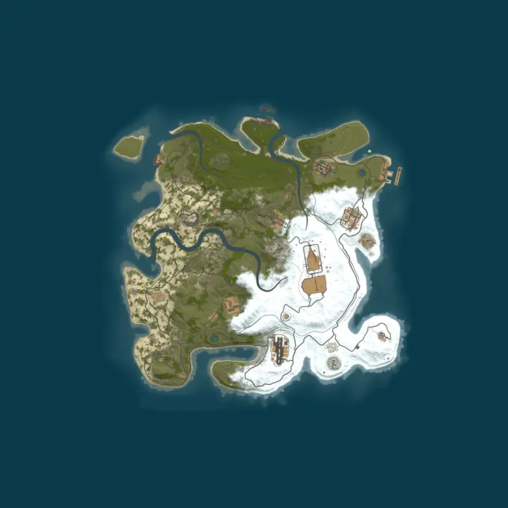 Map of [SEA] Lone Survivors - Main | Quad | 2x Gather | 10/08
