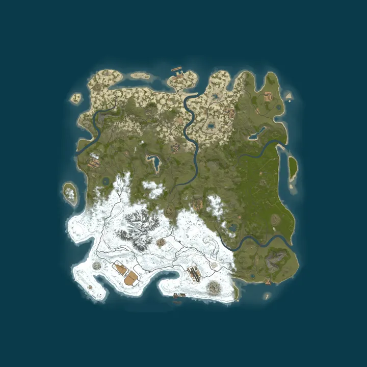 Map of Server on Test