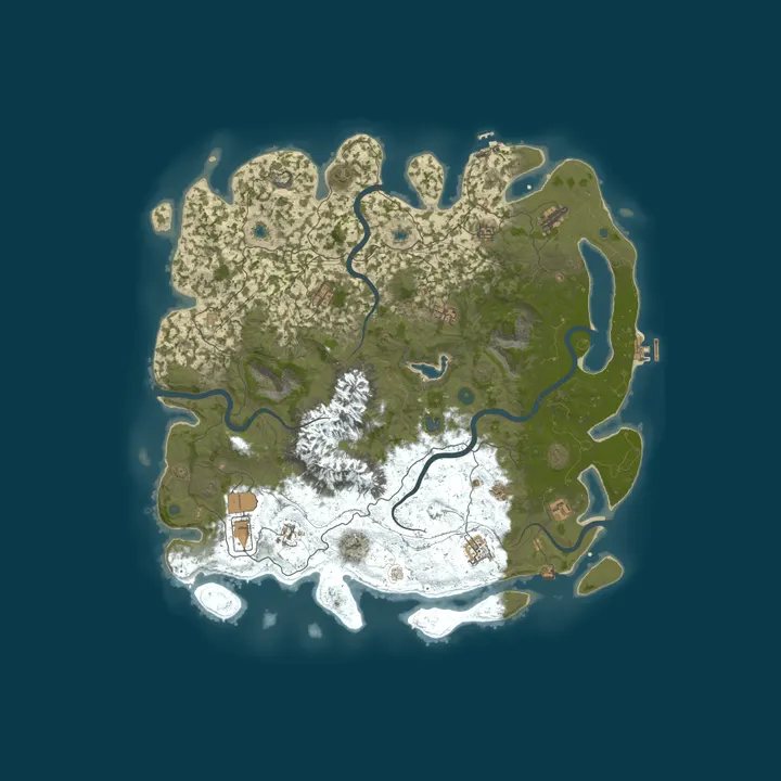 Map of L’Île Tranquille