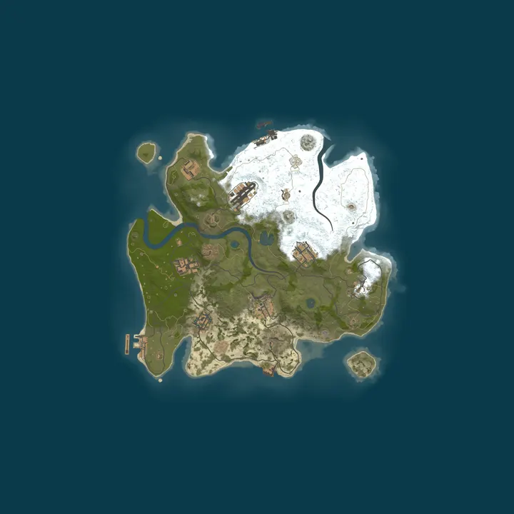 Map of Vostok FPS+