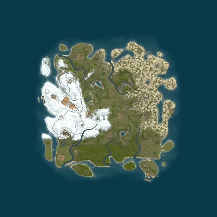 Map of General Confusion Zombie PvE