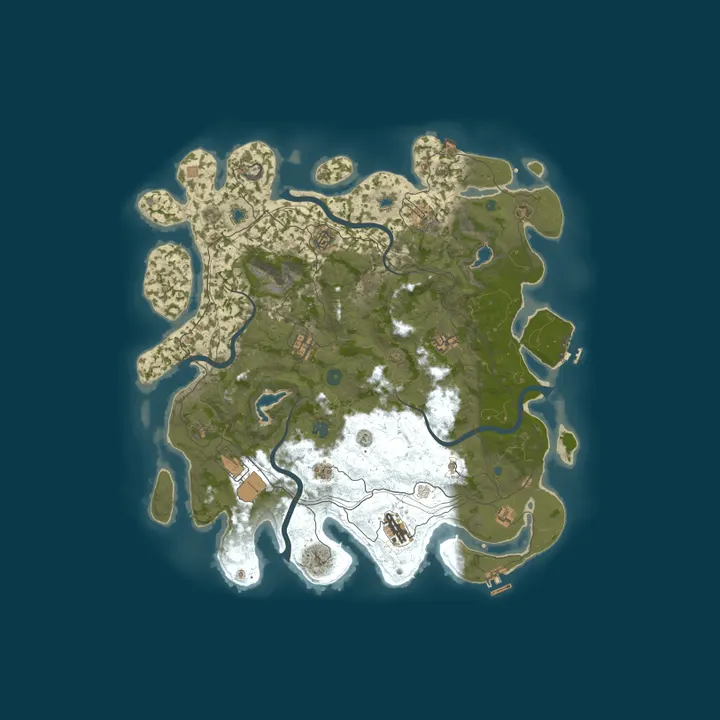 Map of OGG TexasRegulators SOLO/DUO/TRIO | Monthly Softcore