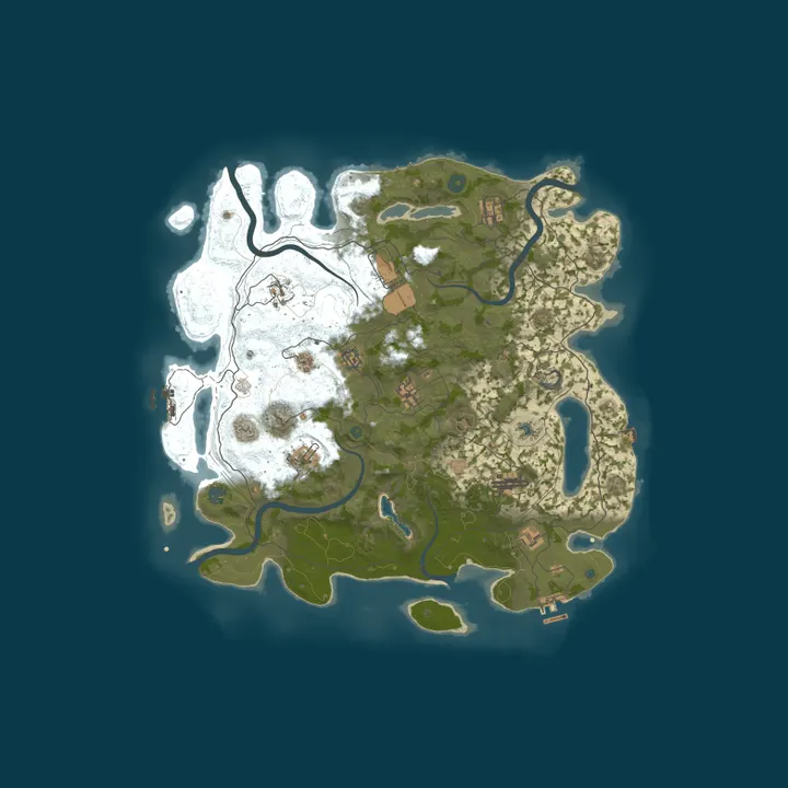 Map of Nuke Island - Monthly | 3x | Modded