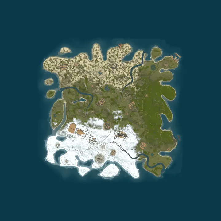 Map of NORTHERNS.eu - Monthly 2x