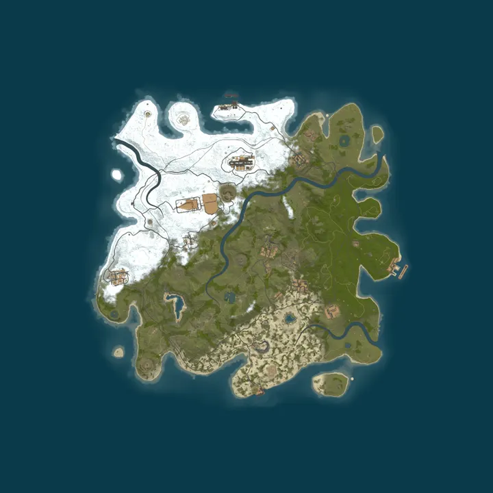 Map of The BushWacksSwamp