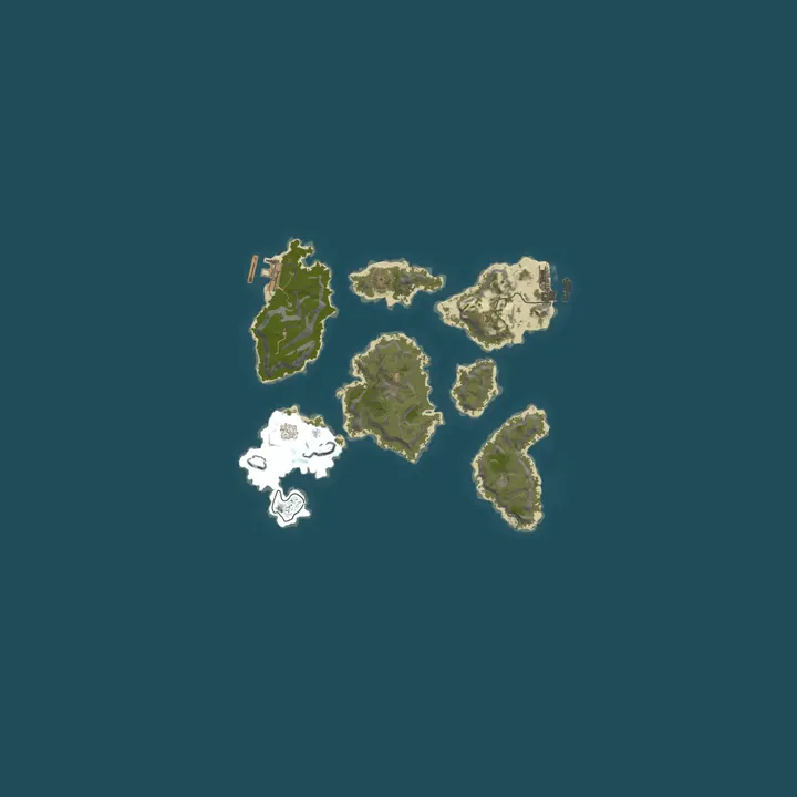 Map of DRIFT - EU 2X Solo/Duo/Trio | Ocean PvP | Weekly