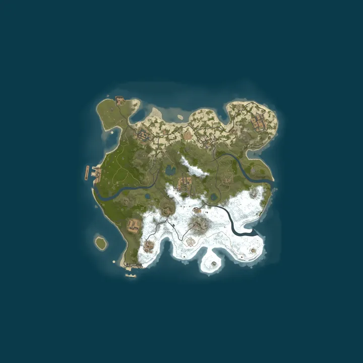 Map of pink bunny gang