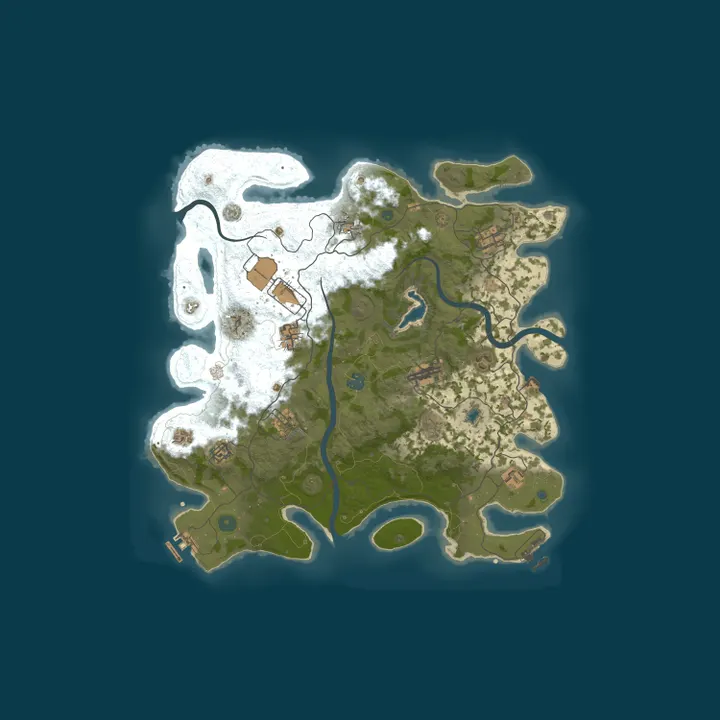 Map of Hunter Killer