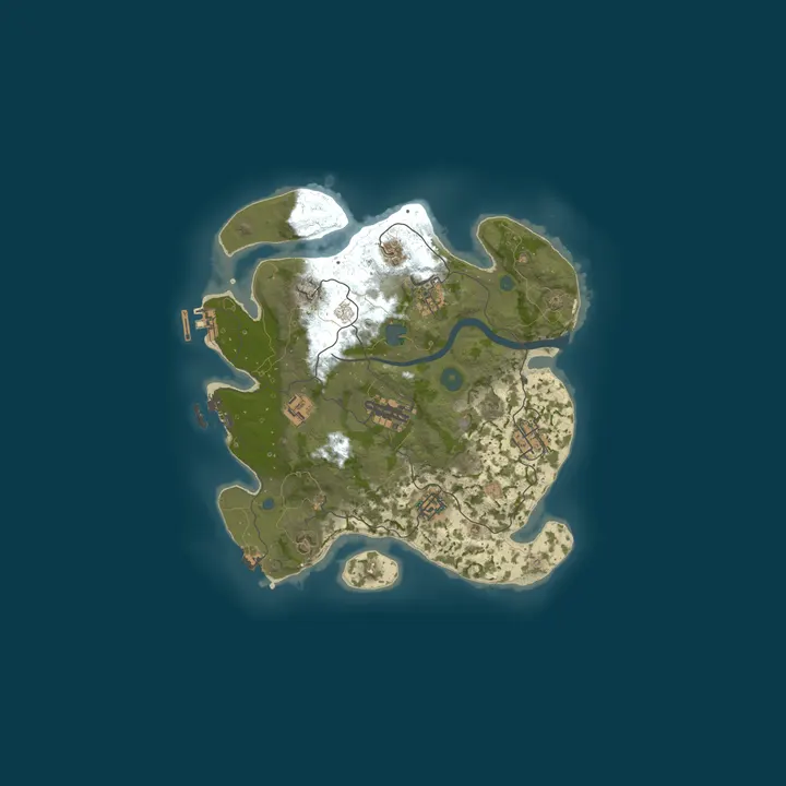 Map of Duster's Server