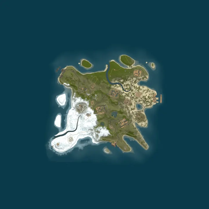 Map of [EU] Outcast | Solo/Duo/Trio | Full Wiped 16.10