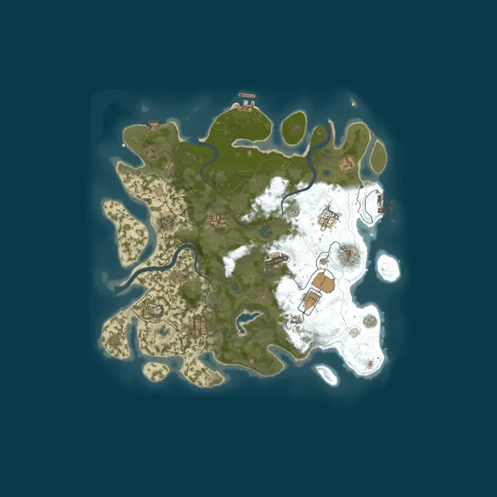 Map of RUSTREBELS.COM (EU) | 2X | PVE | EVENTS | CHILL COMMUNITY