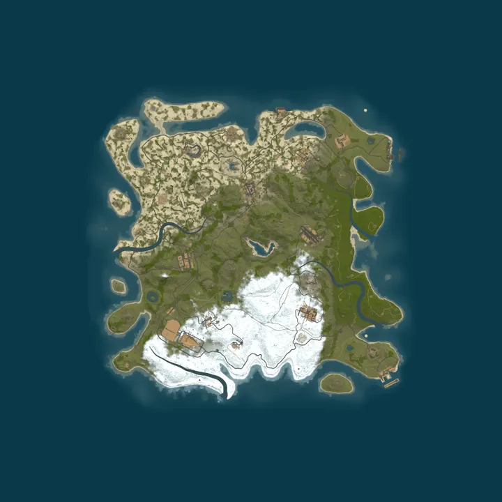 Map of [NZ] Vanilla Rust 1
