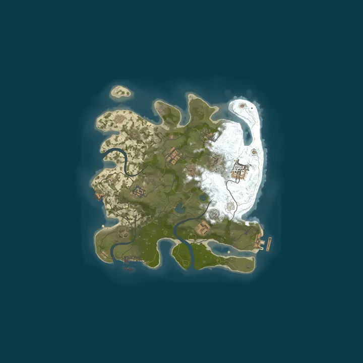 Map of Rusty Washington Monthly | No KOS | Noob Friendly | No Decay