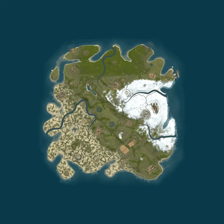 Map of [EU] FireRust 2x|Vanilla|Wiped 1/10