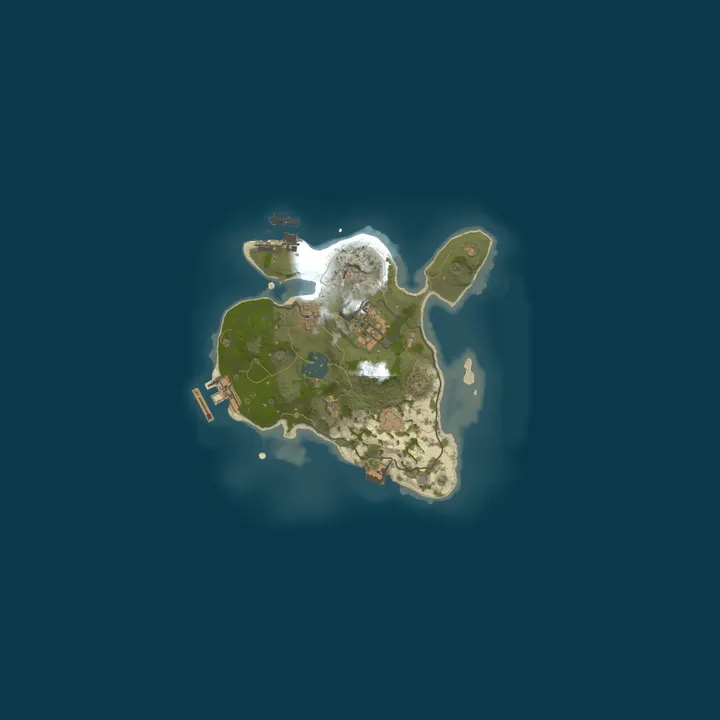Map of GodlikeHost Server