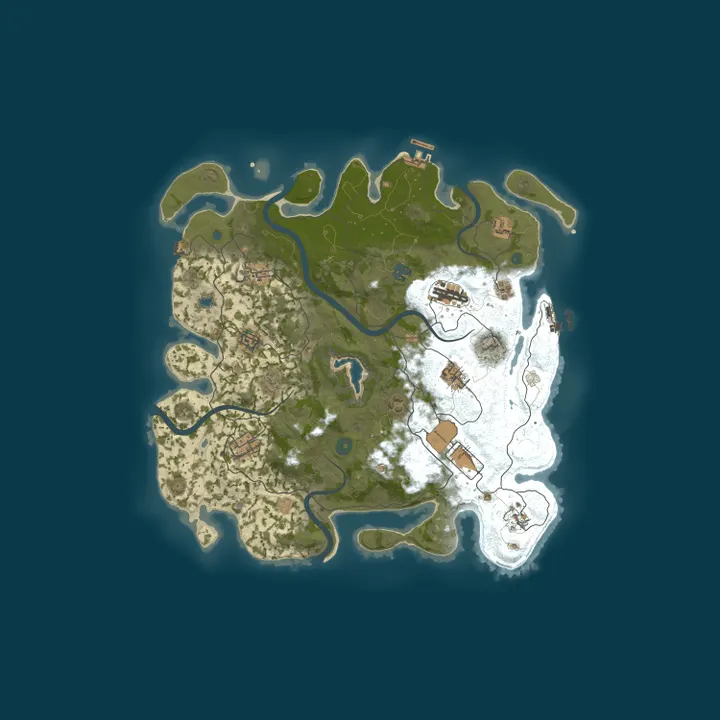 Map of RUST Buckets | Dev Vanilla+ Events