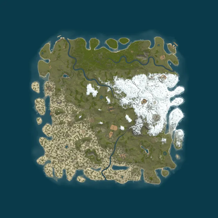 Map of BGWar Zone X