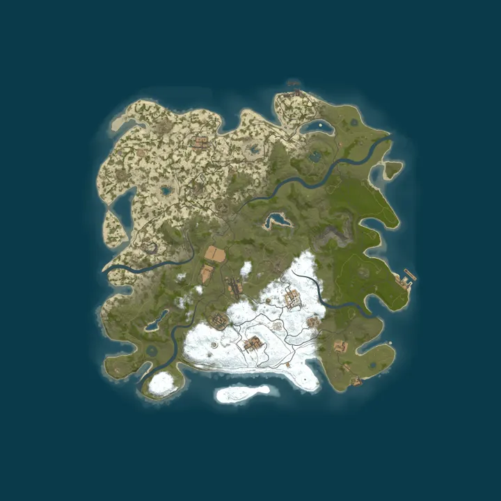 Map of Hardcore PVE |US| Bi-Monthly Wipe