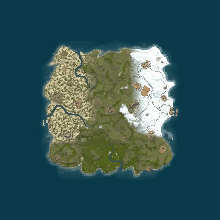 Map of Rustoria.co - EU Low Pop
