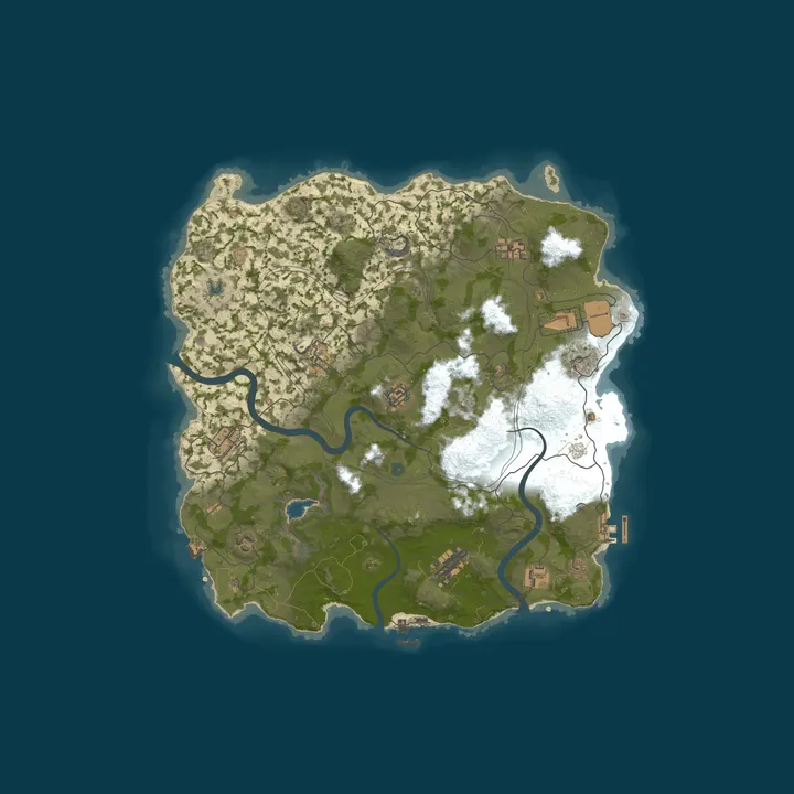 Map of RustForNoobs.com | Solo/Duo | Monthly EU