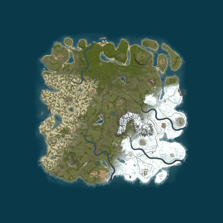 Map of Stillwater Shores PVE | PVP