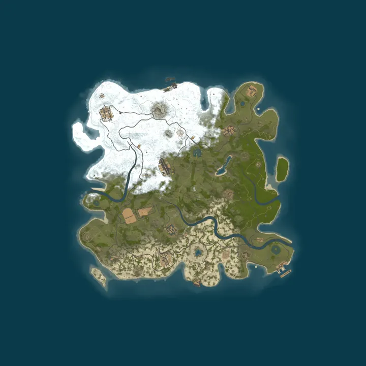Map of  Hardcore