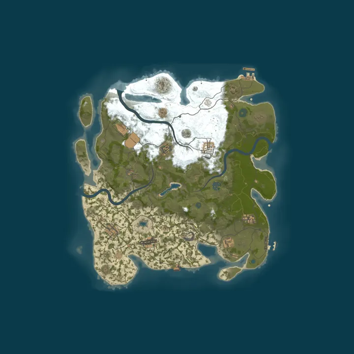 Map of Cobaltr4 Rust Server | ScalaCube