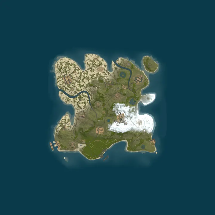 Map of My Apex Rust Server